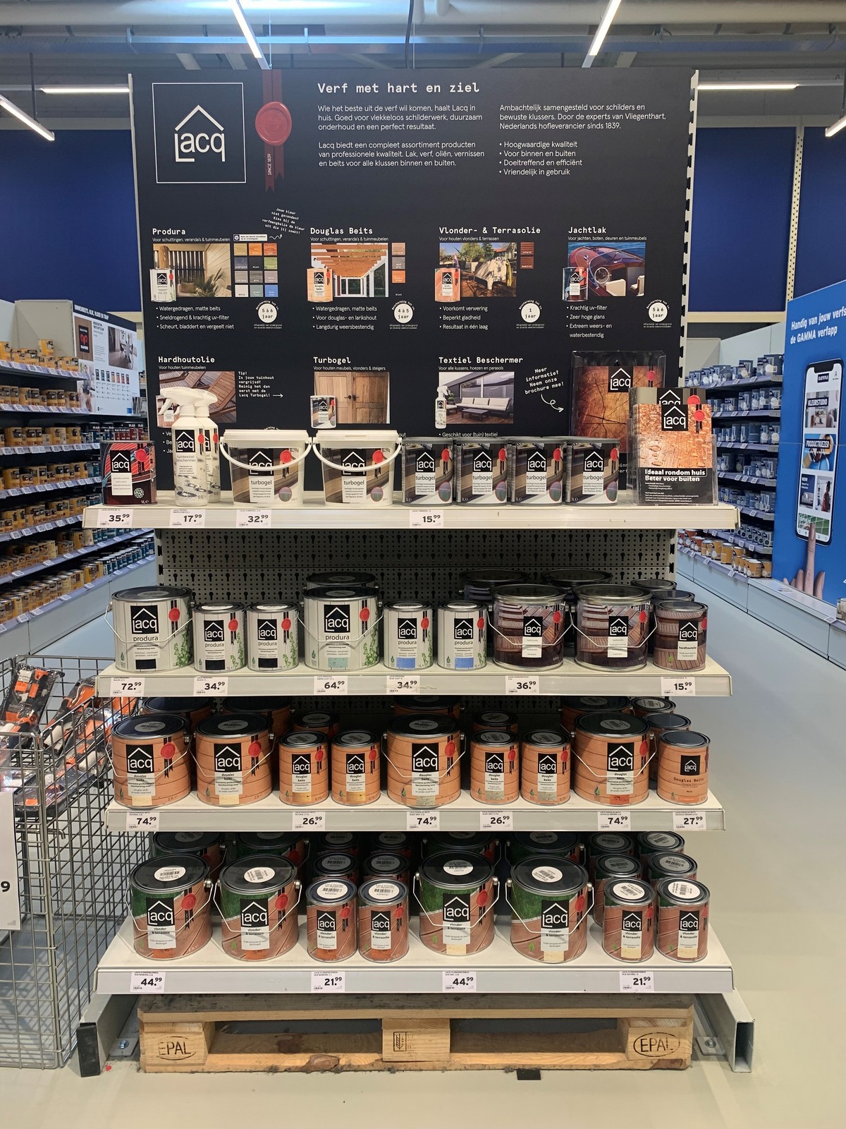 Kopbord Gamma voor Lacq