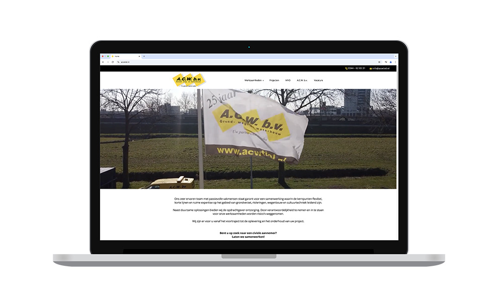 Website voor A.C.W. Tiel